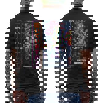 Japón Cyberpunk Arte Ropa Enaporwave Glitch Arte Harajuku Camiseta Hombre Estampado Espalda - Regaloses