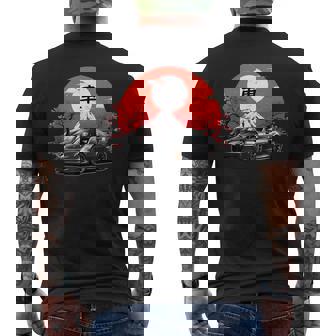 Jdm Japan Mt Fuji Red Sun Gt3 Rsoiture Japonaise Drift T-shirt imprimé au dos - Cadeauxyz