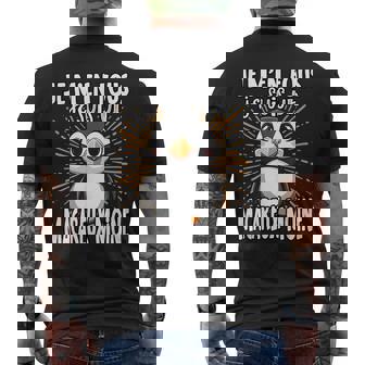 Je M'en Fous Je Suis Un Macareux Moine T-shirt imprimé au dos - Cadeauxyz