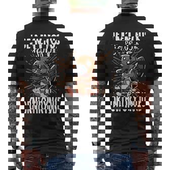 Je M'en Fous Je Suis Un Ornithorynque Ornithorynque Mignon T-shirt imprimé au dos - Cadeauxyz