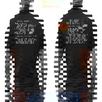 Je Ne Suis Pas En Colère Je Suis Allemand Drapeau Du Cœur T-shirt imprimé au dos - Cadeauxyz