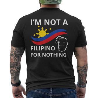 Je Ne Suis Pas Un Philippin Pour Rien Free Du30 Free Duterte T-shirt imprimé au dos - Cadeauxyz