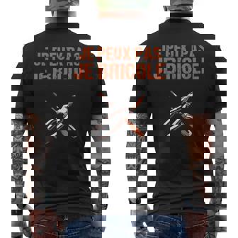 Je Peux Pas Je Bricole Cadeau Bricoleur Humour Bricolage T-shirt imprimé au dos - Cadeauxyz