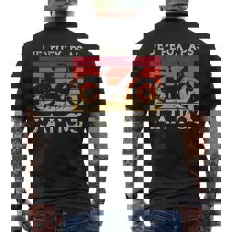 Je Peux Pas J'ai 103 Retrointage Mobylette 103 Pour Homme T-shirt imprimé au dos - Cadeauxyz