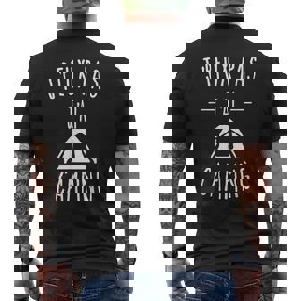 Je Peux Pas J'ai Camping Tente Humour Camping T-shirt imprimé au dos - Cadeauxyz