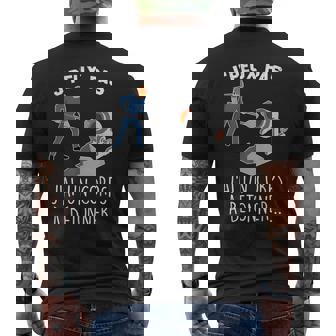 Je Peux Pas J'ai Un Corps A Bétonner Humour Chantier Maçon T-shirt imprimé au dos - Cadeauxyz