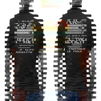 Je Suis Électricien Pas Un Magicien Drôle Cadeau Électricien T-shirt imprimé au dos - Cadeauxyz