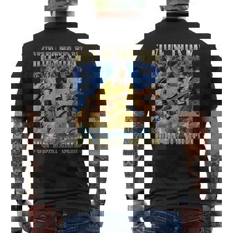 Jesus Music Give Us This Day Our Daily Shred Men's T-shirt Back Print | Mazezy