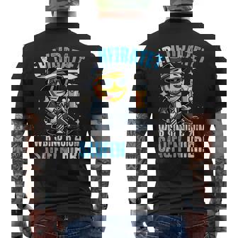 Jga Poltern Stag Night Man Jga S T-Shirt mit Rückendruck - Geschenkecke