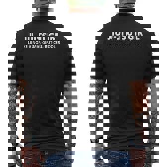 Jiu Jitsu Chica Divertida Jiu Jitsu Chica Camiseta Hombre Estampado Espalda - Regaloses