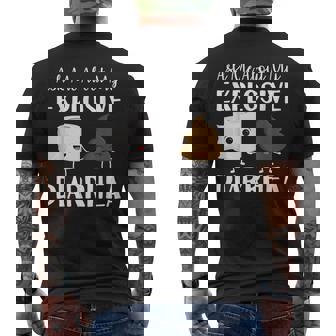 Jokes Poop Humor Ask Me About My Explosive Diarrhea Men's Back Print T-Shirt - Monsterry