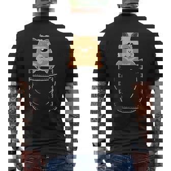 Joli Chien Chow Chow En Poche T-shirt imprimé au dos - Cadeauxyz