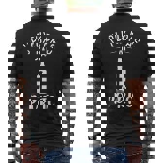 J'peux Pas J'ai Porto Alcool Portugais Portugal Spécialité T-shirt imprimé au dos - Cadeauxyz