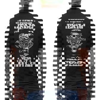 Jubilación Un Legendario Mecánico Ya Está Jubilado Camiseta Hombre Estampado Espalda - Regaloses