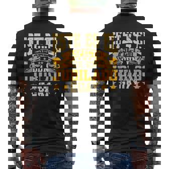 Jubilado Hombre Aspecto De Un Jubilado Guay Jubilación Camiseta Hombre Estampado Espalda - Regaloses