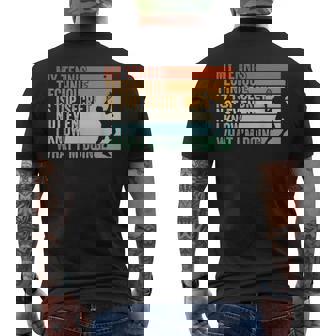 Jugadores De Tenis Divertido My Tennis Technique Tenis Camiseta Hombre Estampado Espalda - Regaloses