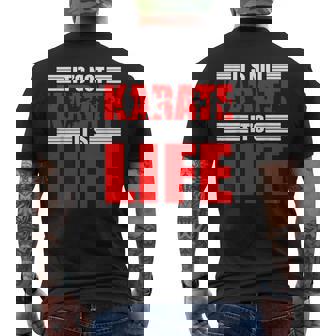 Karate Arte Marcial Japón Karateca Camiseta Hombre Estampado Espalda - Regaloses