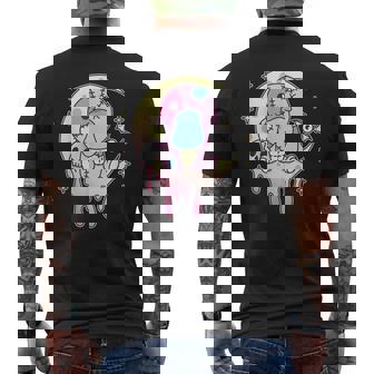 Kawaii Gothique Ornithorynque Pastel Gothique Ornithorynque T-shirt imprimé au dos - Cadeauxyz
