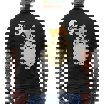Kawaii Shiba Inu Regalo Para Los Amantes De Los Perro Camiseta Hombre Estampado Espalda - Regaloses