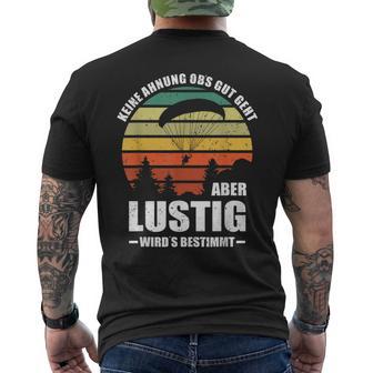 Keine Ahnung Obs Gut Geht Wirds Besticht German Langu S T-Shirt mit Rückendruck - Geschenkecke