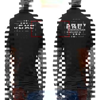 Kennedy Maha Make America Healthy Again Rfk Jr Support Hhs Men's T-shirt Back Print - Seseable