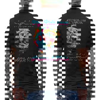My Kids Have Scales & Tails Snake Men's Back Print T-Shirt - Monsterry