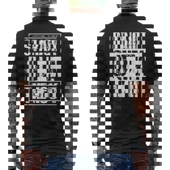 Kids Straight Outta Timeout Time Toddler Men's Back Print T-Shirt - Monsterry