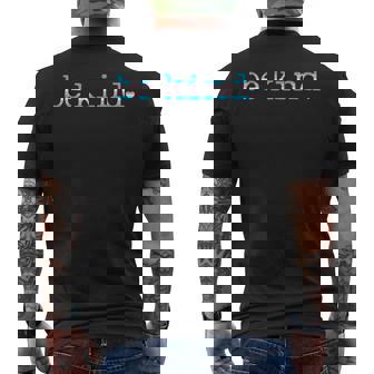 Be Kind Gay Pride LGBTQ Transgender Trans Pride Proud Ally Men's Back Print T-Shirt - Monsterry