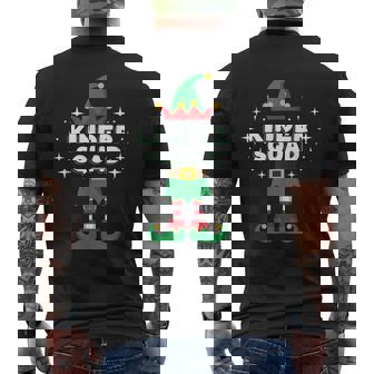 Kinder Elf Squad T Shirt Teacher Student Kindergarten Men's Back Print T-Shirt - Monsterry