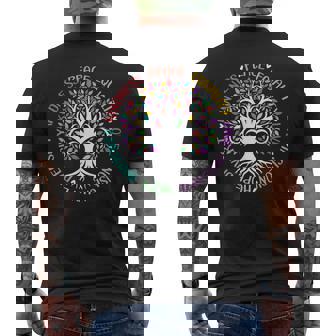 Kindness Peace Equality Love Hope Diversity Positive Quote Men's T-shirt Back Print - Thegiftio UK