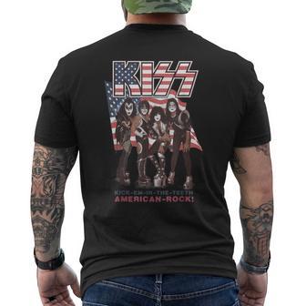 Kiss Kick Em In The Th T-Shirt mit Rückendruck - Geschenkecke