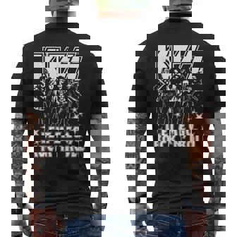 Kiss Let Me Go T-Shirt mit Rückendruck - Seseable