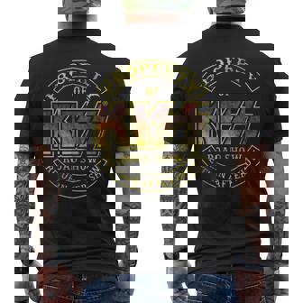 Kiss Property Of Kiss T-Shirt mit Rückendruck - Seseable