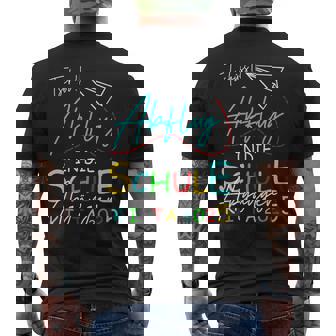Kita Abgänger 2025 Graduation Farewell Colourful Outfit Decoration Fun T-Shirt mit Rückendruck - Geschenkecke