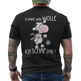 Komme Was Woll T-Shirt mit Rückendruck - Geschenkecke