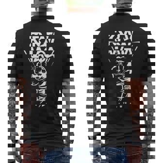 Krav Maga Artes Marciales Guerrero Entrenador Cazas Camiseta Hombre Estampado Espalda - Regaloses