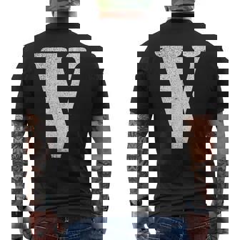 La Letra Un Diseño Con La Letra Camiseta Hombre Estampado Espalda - Regaloses