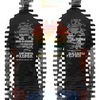 Laida Es Mejor Con La Pesca Submarina Retro Para Hombre Submarinero Camiseta Hombre Estampado Espalda - Regaloses