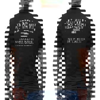Lake Norman North Carolina Nc Vintage Men's T-shirt Back Print - Thegiftio