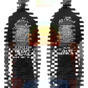 Lángos Forecast 100 Chance Of Eating Hungarian Kitchen T-Shirt mit Rückendruck - Geschenkecke