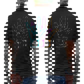 Langue Des Signes Américaine I Love You Asl T-shirt imprimé au dos - Cadeauxyz