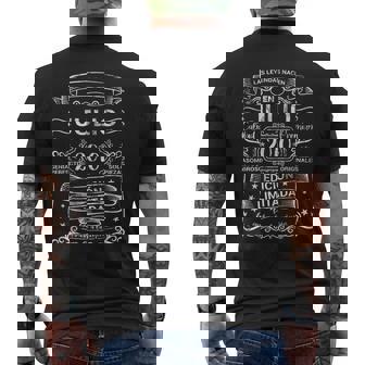 Las Leyendas Nacen En Julio 2010 Cumpleaños Chico Chica Camiseta Hombre Estampado Espalda - Regaloses