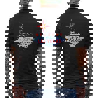 Las Vegas Casino Vegas Strip Nightlife Souvenir And Men's Back Print T-Shirt - Monsterry