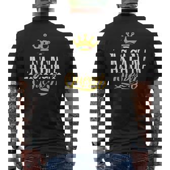 Lasagna Queen Italian Food Pasta Cooking Lasagne Premium Men's Back Print T-Shirt - Monsterry