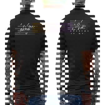 Lasegas Souvenirintage Usa Camiseta Hombre Estampado Espalda - Regaloses