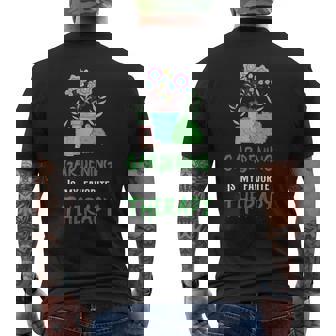 Le Jardinage Est Ma Thérapie Préférée Drôle T-shirt imprimé au dos - Cadeauxyz