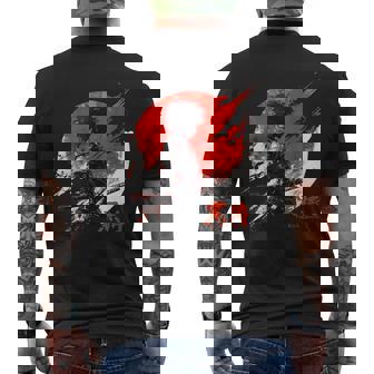 Le Samurai En Guerrieraporwave Rétroibes Japonais T-shirt imprimé au dos - Cadeauxyz
