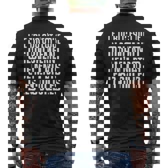 Le Truc C'est Que Globalement Je M'en Bat Les Couilles T-shirt imprimé au dos - Cadeauxyz