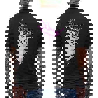 Lean Shirts Purple Drank Dirty Double Cup Lean Line Smoke Men's Back Print T-Shirt - Monsterry