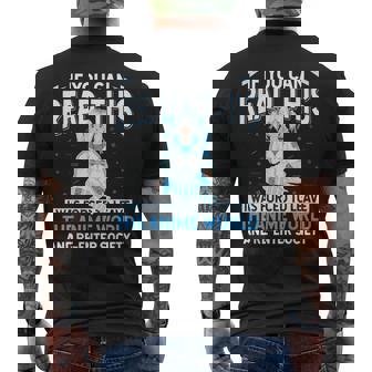 Leave Anime World & Re-Enter Society Anime Lover Men's Back Print T-Shirt - Monsterry